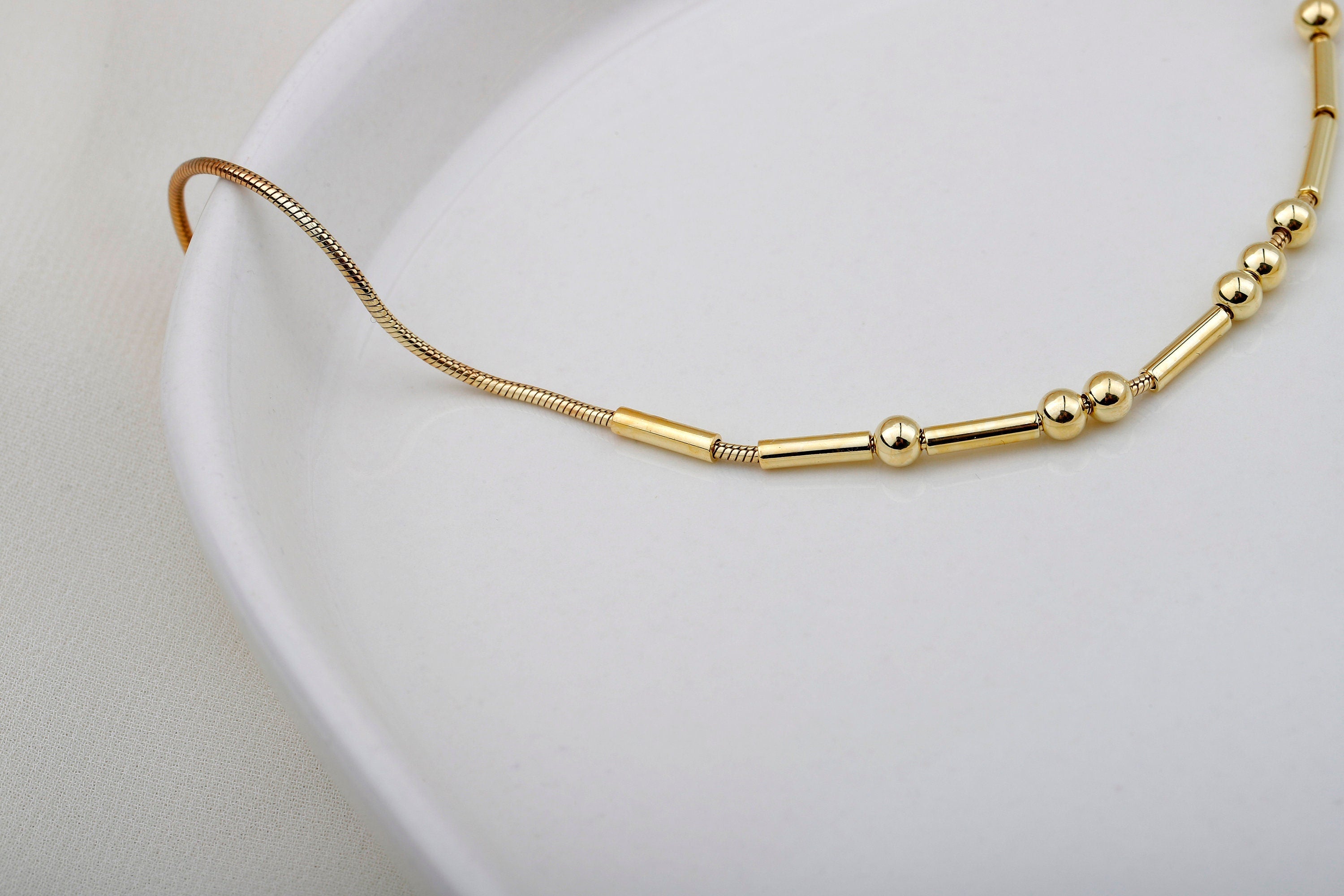 Custom Morse Code Necklace, 925 Sterling Silver Hidden Message
