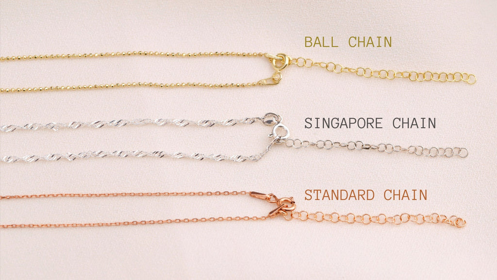 Personalized Initial Necklace, 14K Gold Filled Singapore Ball Chain