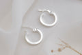 Gold Huggie Hoops Sterling Silver Dainty Small Hoop Earrings