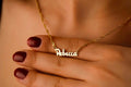 Custom Name Necklace 18K Gold Filled Sterling Silver Dainty Chain