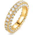 Jasmine Eternity Band in Gold
