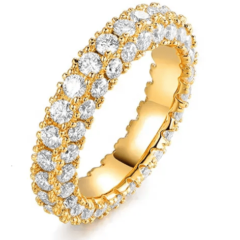 Jasmine Eternity Band in Gold