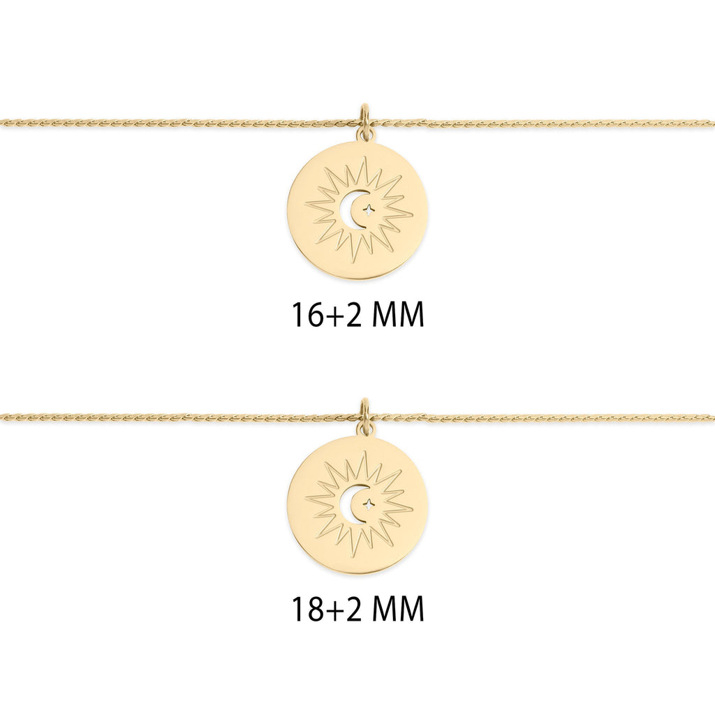 Mom And Me Necklace – Matching Mom Child Set | Hypoallergenic Stainless Steel Jewelry - | Sunflower Soul Boutique