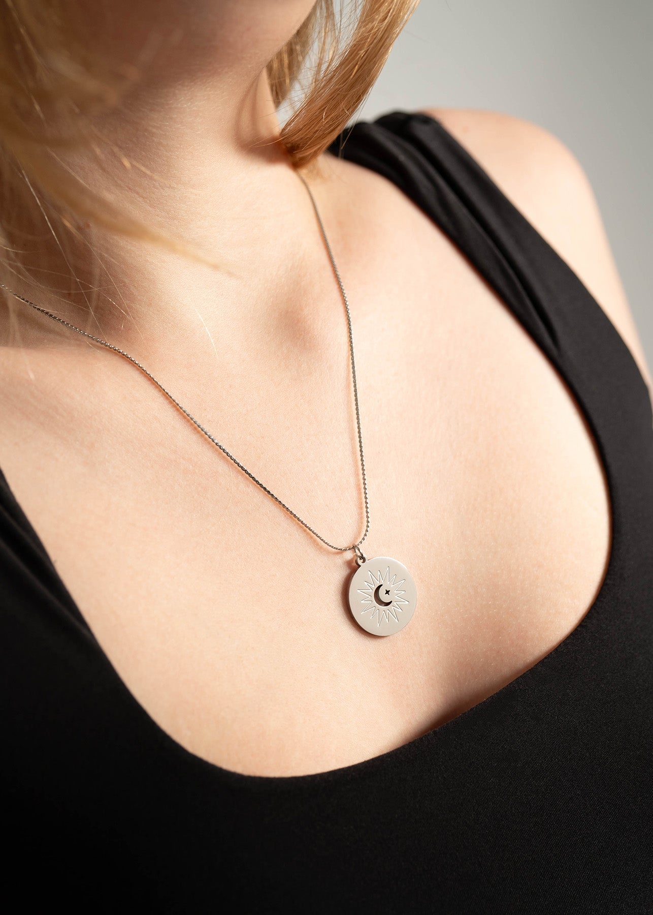 Mom And Me Necklace – Matching Mom Child Set | Hypoallergenic Stainless Steel Jewelry - | Sunflower Soul Boutique