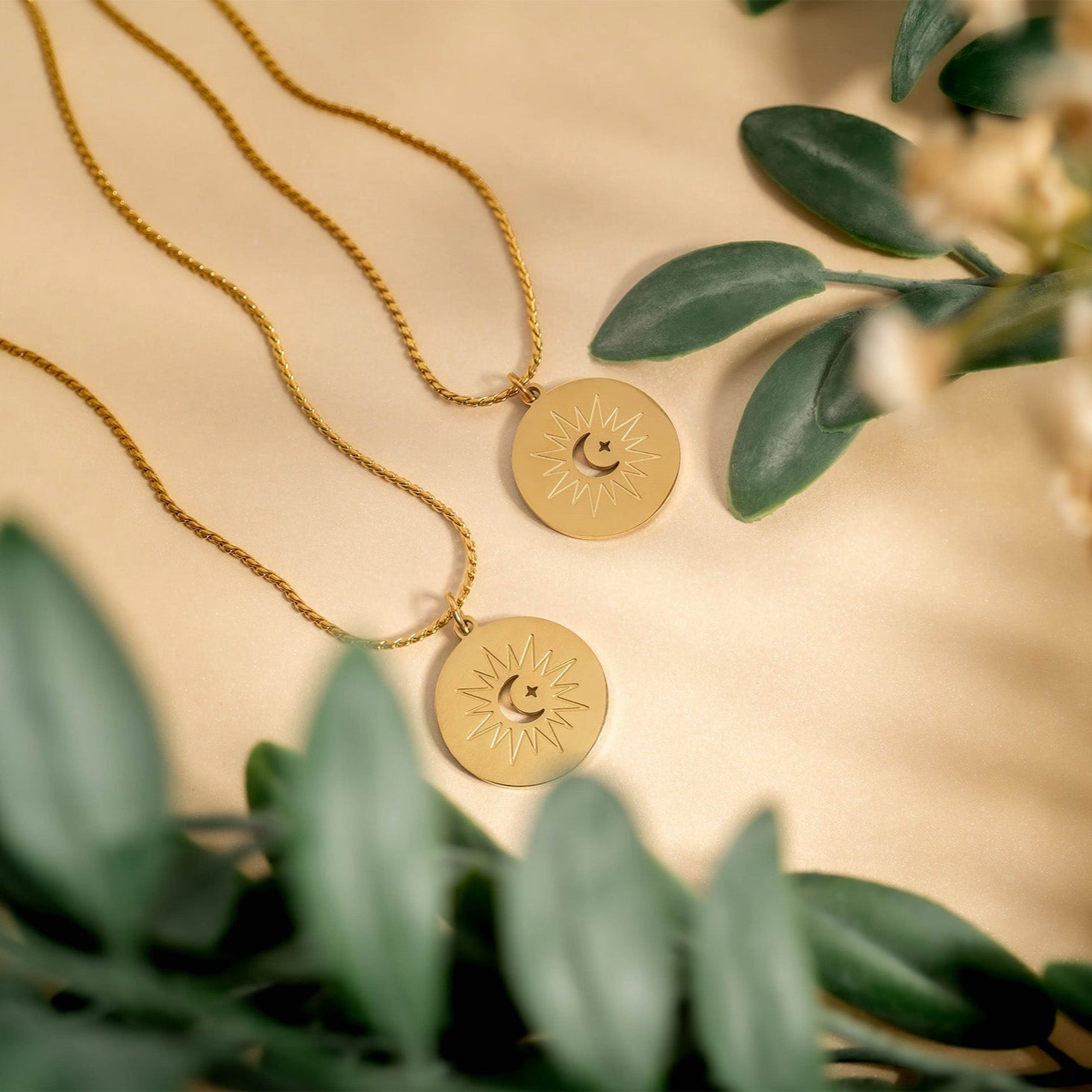 Mom And Me Necklace – Matching Mom Child Set | Hypoallergenic Stainless Steel Jewelry - | Sunflower Soul Boutique