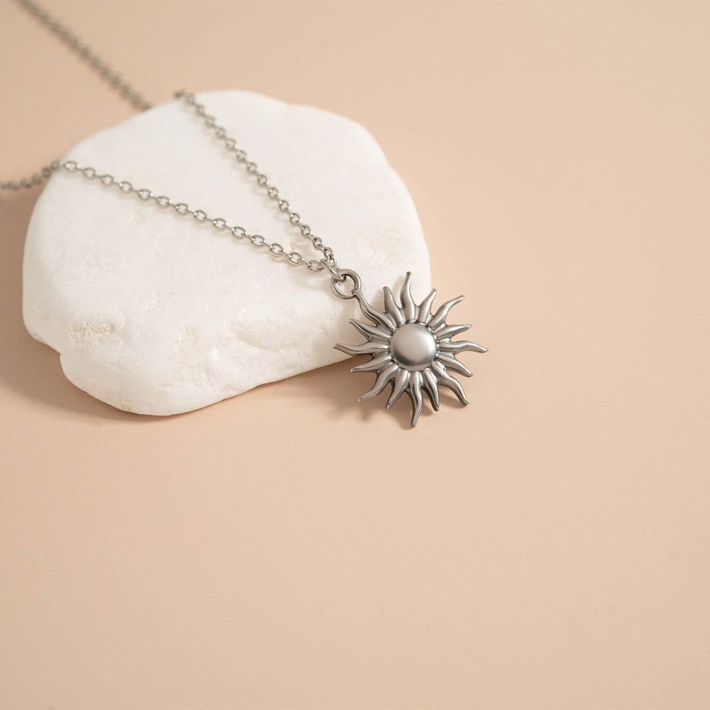 Mystic Sun Charm – 18K Gold Stainless Steel Waterproof Hypoallergenic Jewelry - charm | Sunflower Soul Boutique