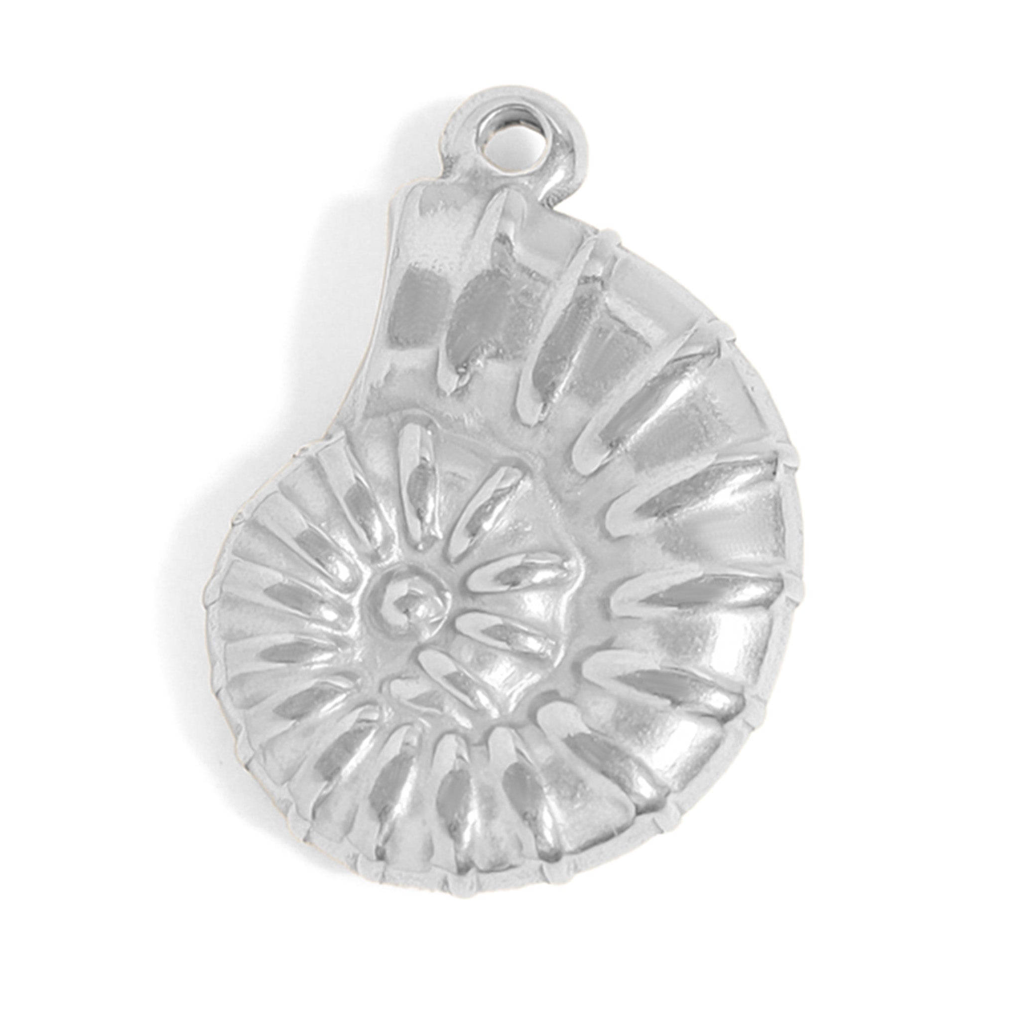Nautilus Charm – 18K Gold Pendant | Durable PVD Coated Stainless Steel Jewelry - charm | Sunflower Soul Boutique