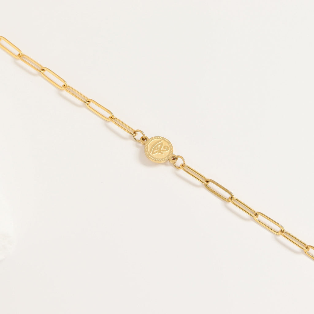 Paperclip Chain Necklace – 18K Gold Connector Chain | Hypoallergenic Jewelry - Necklaces | Sunflower Soul Boutique