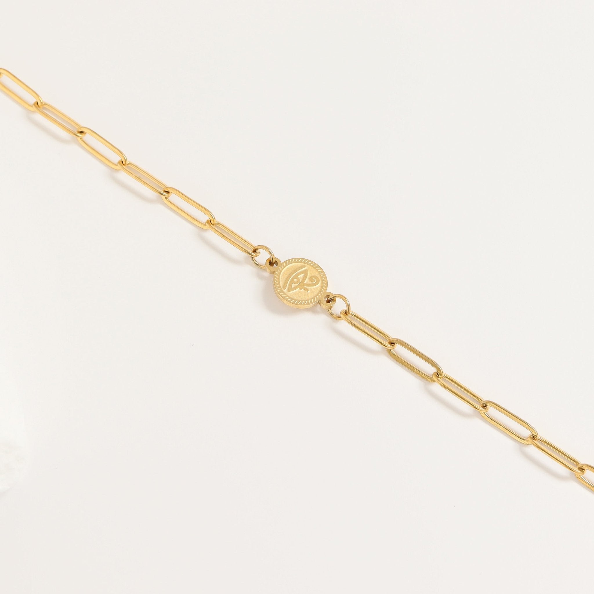 Paperclip Chain Necklace – 18K Gold Connector Chain | Hypoallergenic Jewelry - Necklaces | Sunflower Soul Boutique