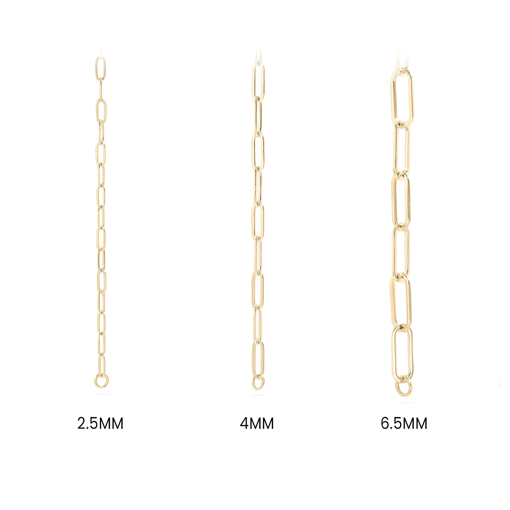 Paperclip Chain Necklace – 18K Gold Connector Chain | Hypoallergenic Jewelry - Necklaces | Sunflower Soul Boutique