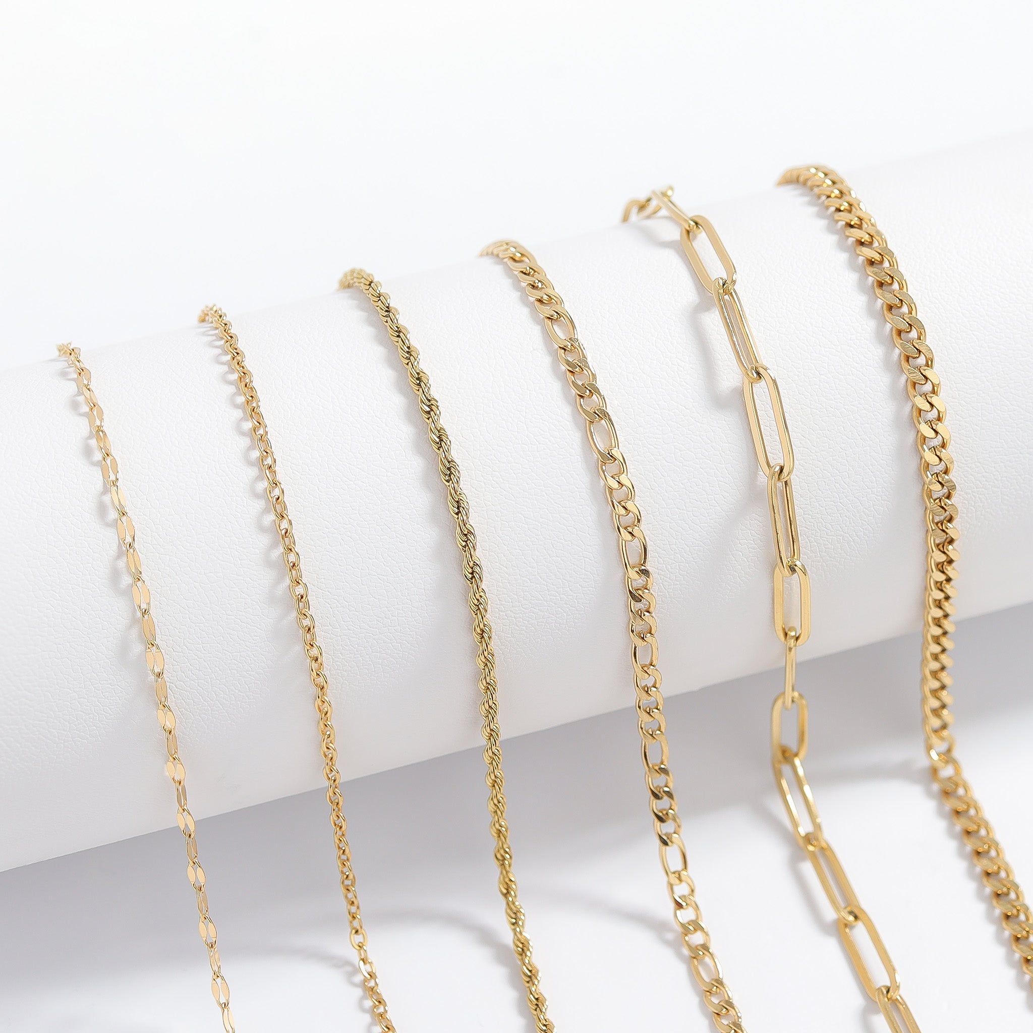 Paperclip Chain Necklace – Minimalist Gold Stainless Steel, Tarnish Resistant Jewelry - Chain | Sunflower Soul Boutique