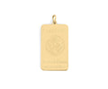 Passport Charm Gold Plated | Stainless Steel Travel Keepsake Pendant 18K Gold - charm | Sunflower Soul Boutique