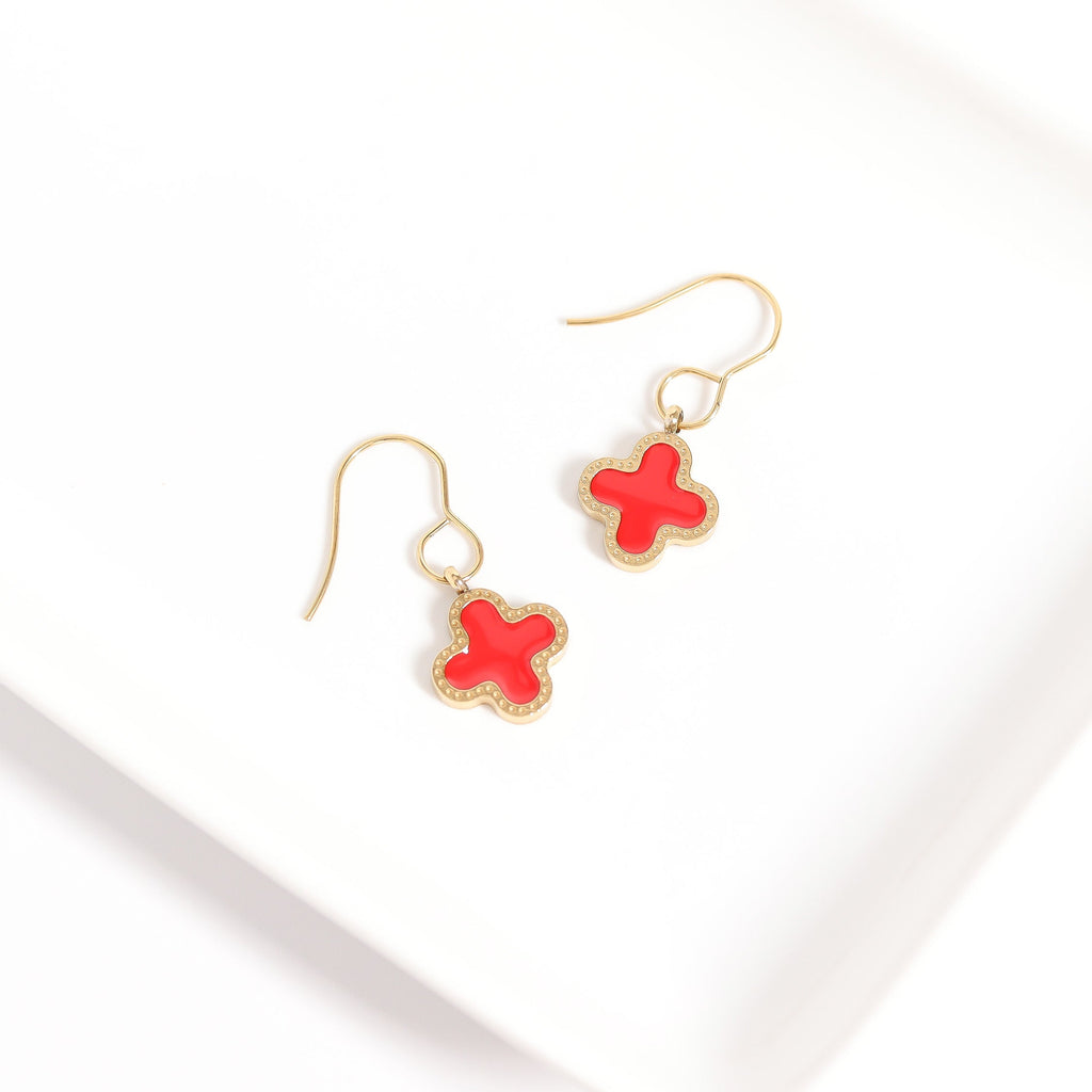 Lucky Clover Charm – 18K Gold Jewelry Pendant | Hypoallergenic Stainless Steel