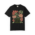 Retro Floral Tee – Boho T Shirt With Wildflower Graphic | Soft Cotton Tee - T-Shirt | Sunflower Soul Boutique