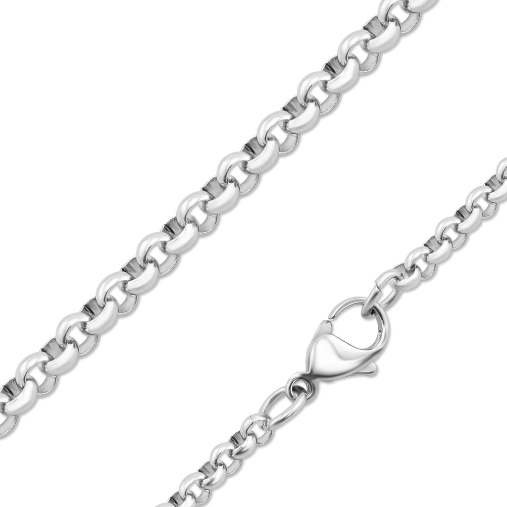 18K Gold PVD Stainless Steel Rolo Chain Necklace / CHN9950