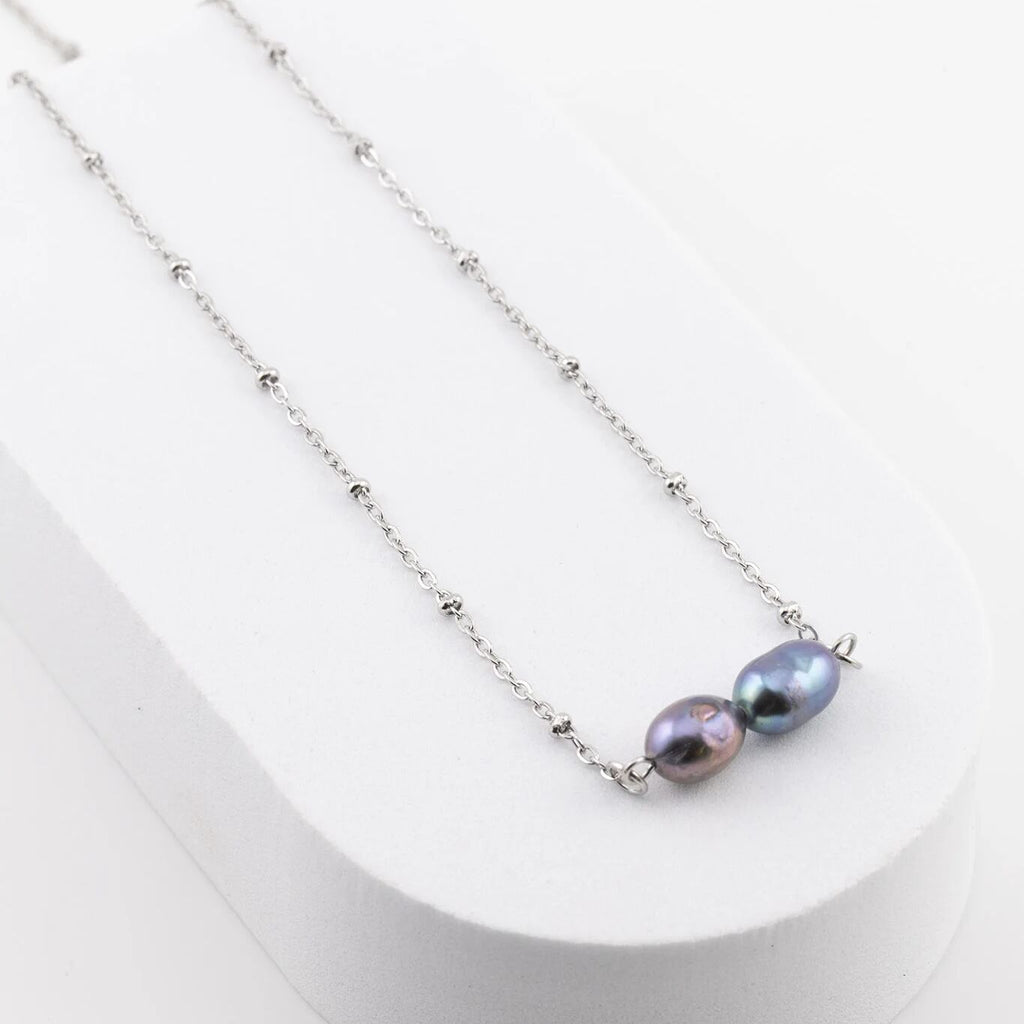 Satellite Split Chain 18K Gold Chain Necklace – Adjustable Textured Stainless Steel - Necklaces | Sunflower Soul Boutique