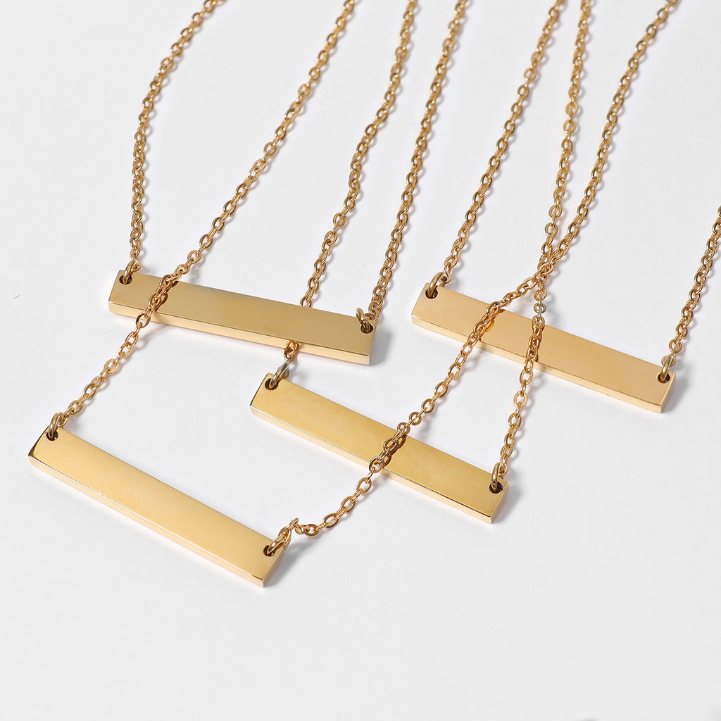 Blank Bar Necklace