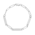 18K Gold Paperclip Bracelet – Custom Engravable Stainless Steel Jewelry Hypoallergenic