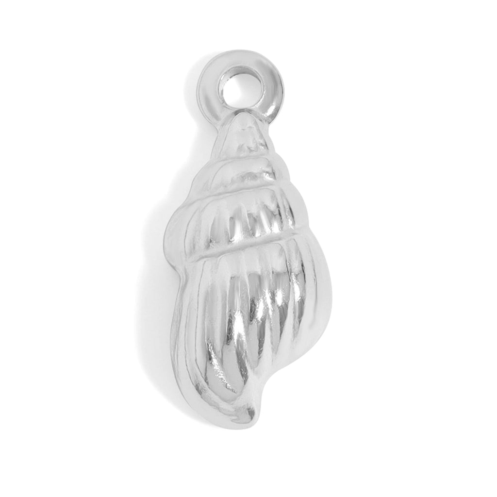 Seashell Charm – 18K Gold PVD Coated Stainless Steel Coastal Jewelry Accessory - charm | Sunflower Soul Boutique