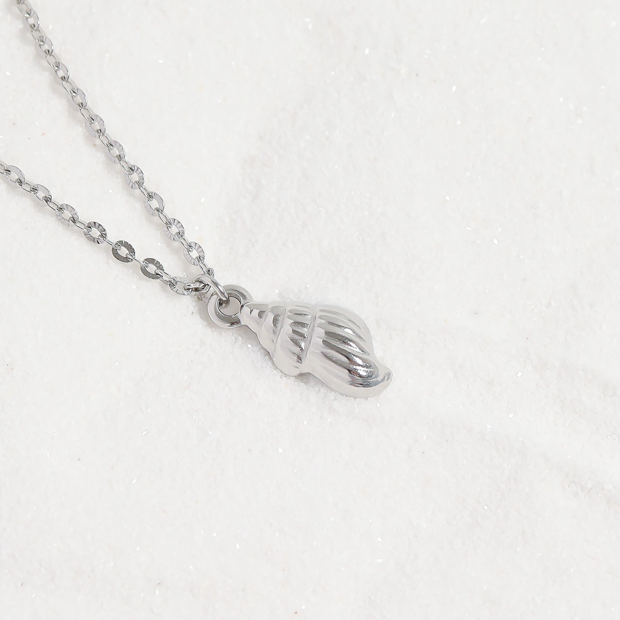 Seashell Charm – 18K Gold PVD Coated Stainless Steel Coastal Jewelry Accessory