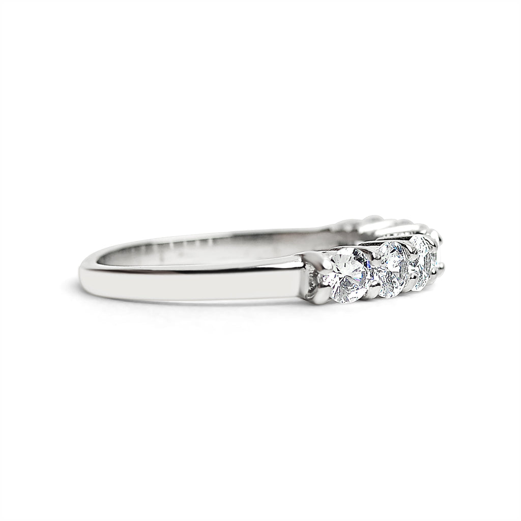 Stainless Steel CZ Ring – Durable 316L Surgical Steel Prong Setting Band - Ring | Sunflower Soul Boutique
