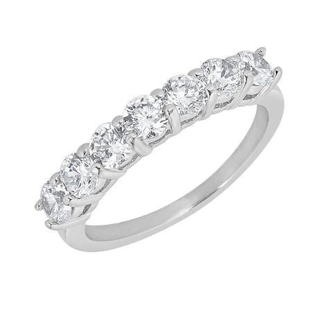 Stainless Steel CZ Ring – Durable 316L Surgical Steel Prong Setting Band - Ring | Sunflower Soul Boutique
