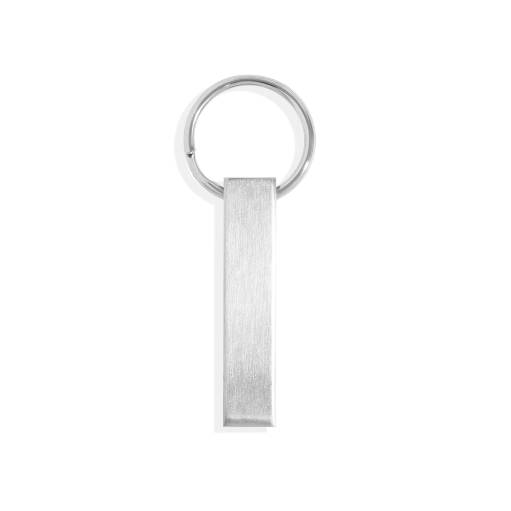 Stainless Steel Keychain – Durable Metal Key Holder with Four Sided Engraving Tag - Pendants | Sunflower Soul Boutique