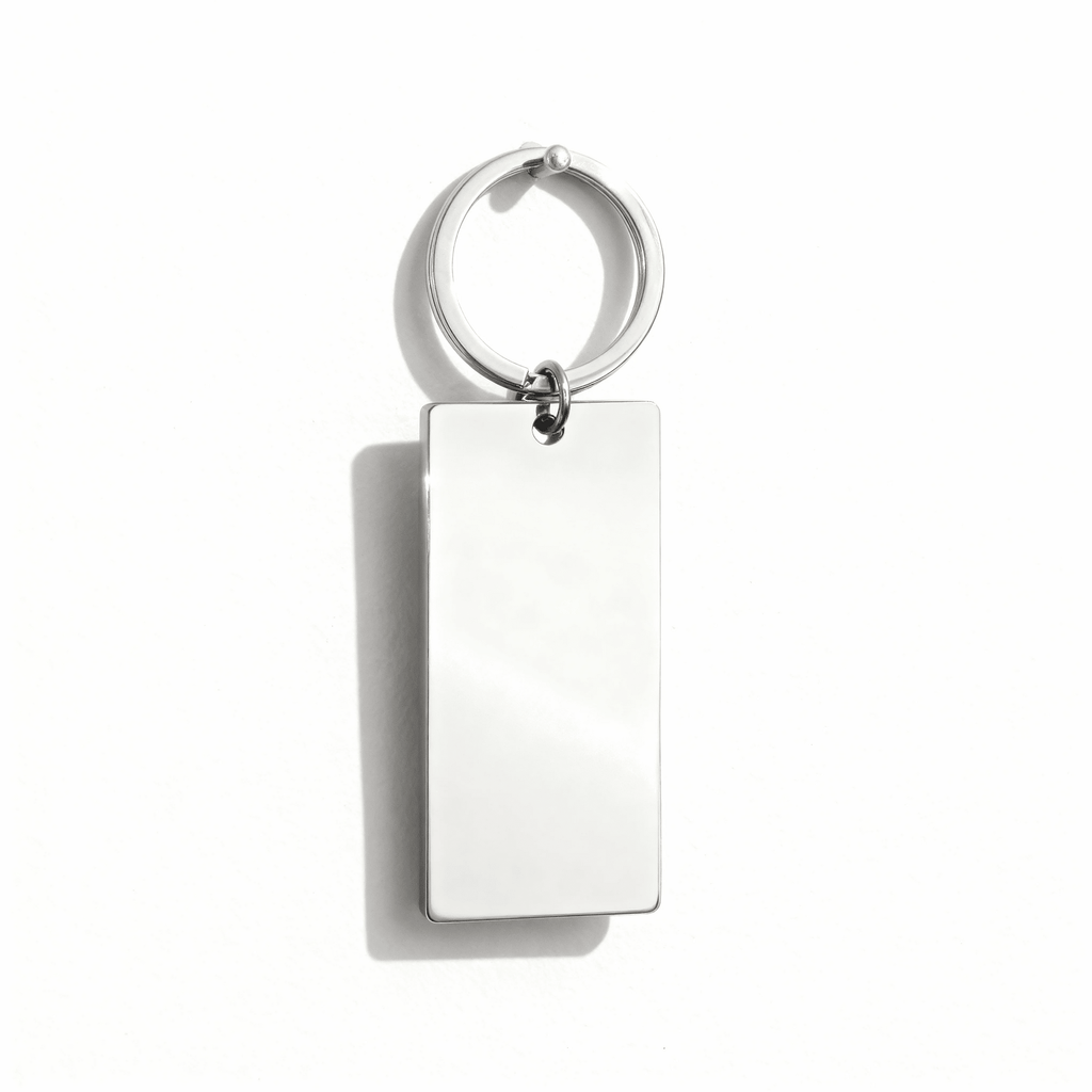 Stainless Steel Keychain Pendant – Polished Metal Pendant | Engraving Stamping Blank - Pendants | Sunflower Soul Boutique