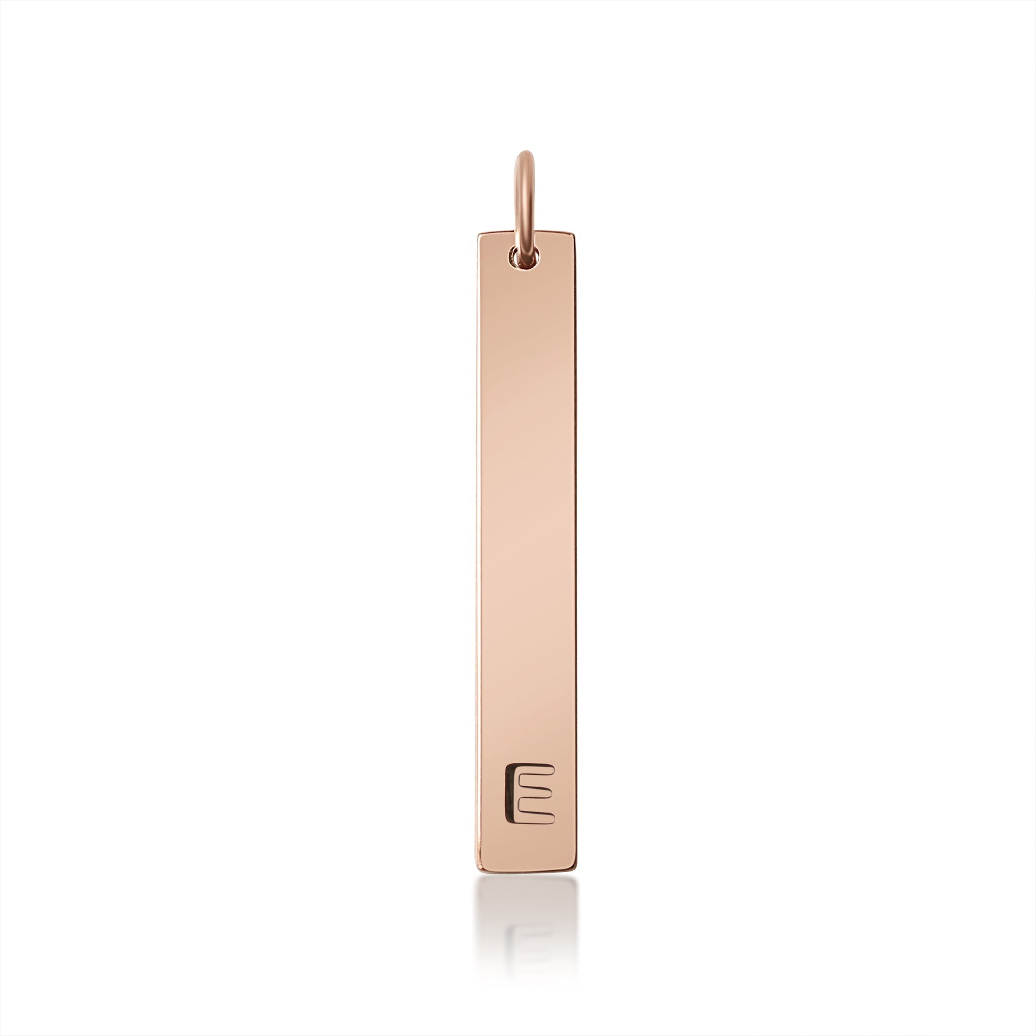Stainless Steel Pendant - Cutout Initial Pendant | 18K PVD Coated Gold & Rose Gold - Pendants | Sunflower Soul Boutique