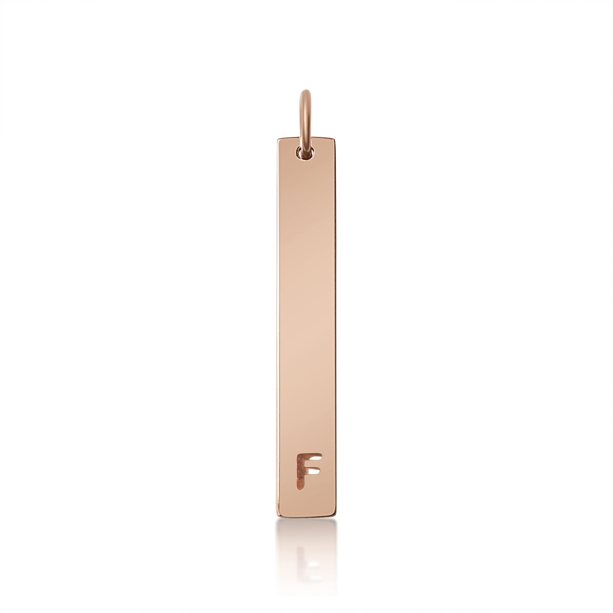 Stainless Steel Pendant - Cutout Initial Pendant | 18K PVD Coated Gold & Rose Gold - Pendants | Sunflower Soul Boutique
