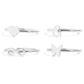 Stainless Steel Stacking Rings – Durable Tarnish Resistant Stackable Set - Ring | Sunflower Soul Boutique
