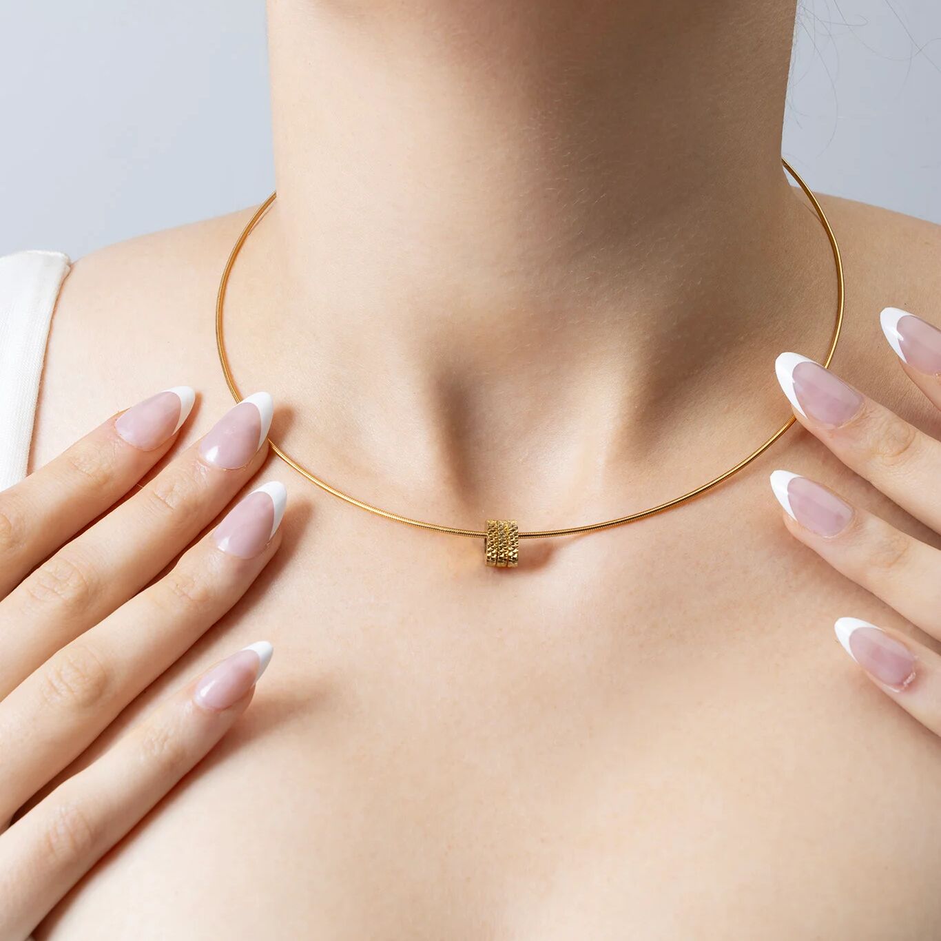 Textured Spacer Bead – 18K Gold Spacer Bead | Scratch Resistant Stainless Steel - Charms | Sunflower Soul Boutique