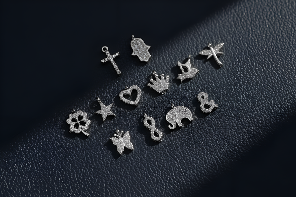 Pave Initial Necklace, CZ Letter Necklace Sterling Silver